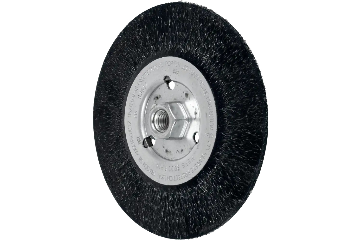 Picture of Pferd Encapsulated Stringer Bead Brush 7" Dia .014 Cs 5/8-11 Thread Ecap E5